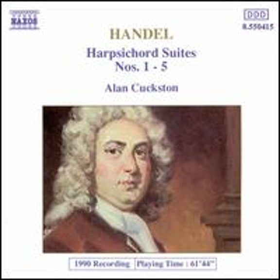 Pre-Owned Handel: Harpsichord Suites Nos. 1-5 (CD 0730099541527) by Alan Cuckston (harpsichord)