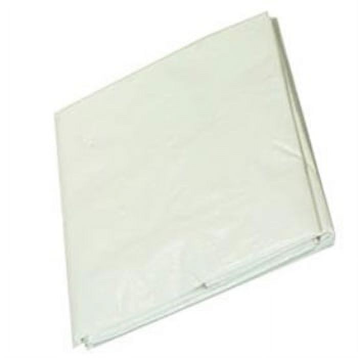 Harpster Tarps 10' x 30' Heavy Duty White 6 oz. Poly Tarp 12 Mil