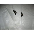 thumbnail image 1 of Harpster Tarps 10' x 30' Heavy Duty White 6 oz. Poly Tarp 12 Mil, 1 of 2