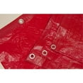 thumbnail image 1 of Harpster Tarps 8' x 10' High Visibility RED 3.3 oz. Poly Tarp 8 Mil, 1 of 5
