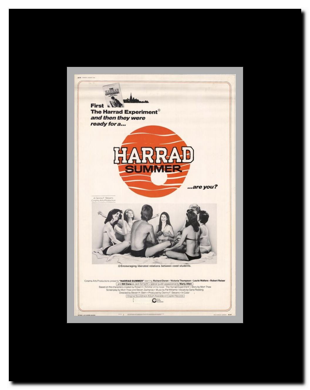 Harrad Summer Framed Movie Poster