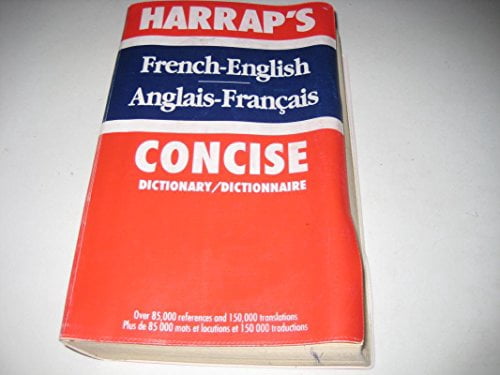 Pre-Owned Harrap's Concise French and English Dictionary Paperback ...