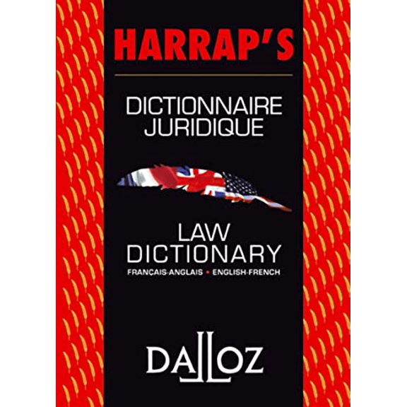 Pre-Owned Dictionnaire juridique franais-anglais / anglais-franais : Law Dictionary French-English/English-French (Harrap's - Dalloz) (French and English Edi... (Paperback) 2247058221 9782247058228