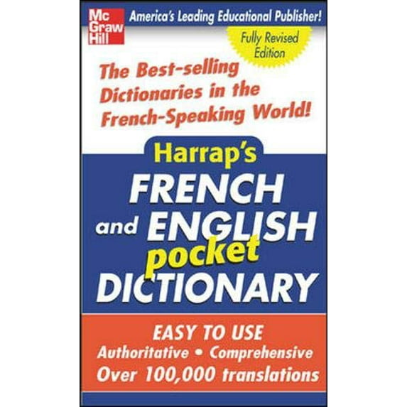 Pre-Owned Harrap's French and English Pocket Dictionary (Paperback) 0071440704 9780071440707