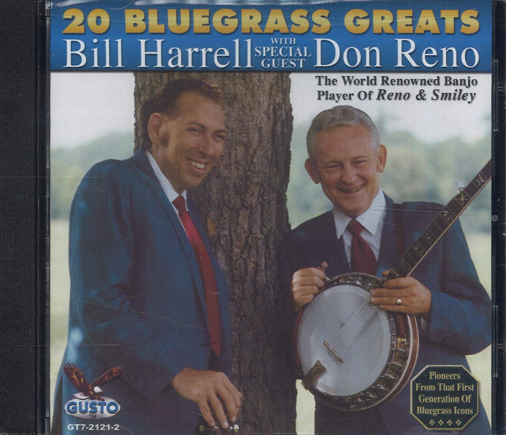 Harrell, Bill with Don reno 20 Bluegrass Greats - Walmart.com
