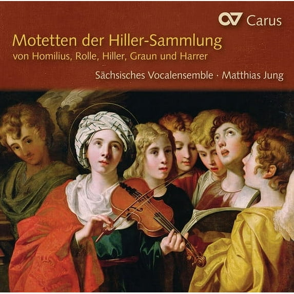 Harrer / Saxon Vocal Ensemble / Jung - Motetten Der Hiller-Sammlung - Music & Performance - CD