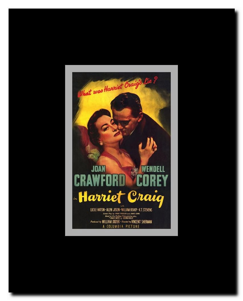 Harriet Craig Framed Movie Poster