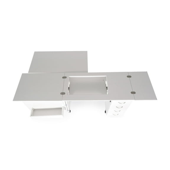 Harriet Quilt Leaf Ash White