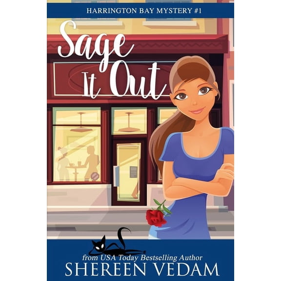 Harrington Bay Cozy Mystery Romance Sage It Out: a psychic mystery romance, Book 1, (Paperback)