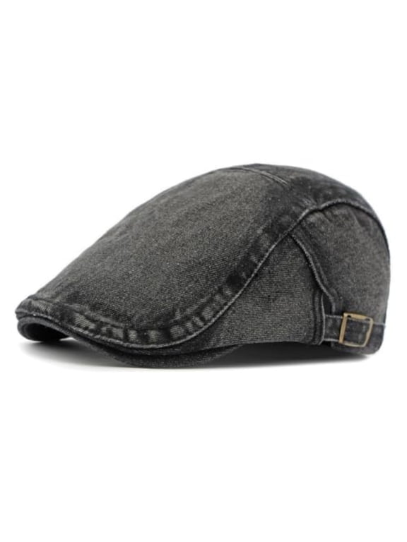 Denim Vintage Cap Newsboy Flat Ivy