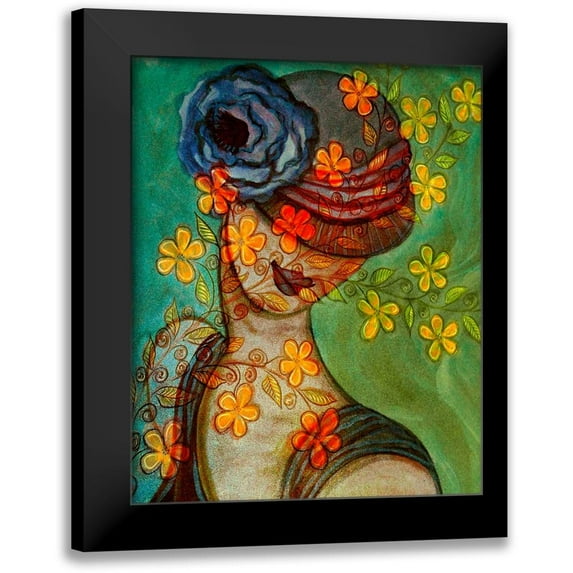 Harrington, Danielle 12x14 Black Modern Framed Museum Art Print Titled - Bella I