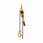 Lever Chain Hoist, 6,000 lb Load Capacity, 15 ft Hoist Lift, 1 33/64 in Hook Opening