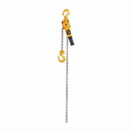 Lever Chain Hoist, 3,000 lb Load Capacity, 20 ft Hoist Lift, 1 1/4 in Hook Opening