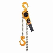 Lever Chain Hoist, 3,000 lb Load Capacity, 5 ft Hoist Lift, 1 1/4 in Hook Opening