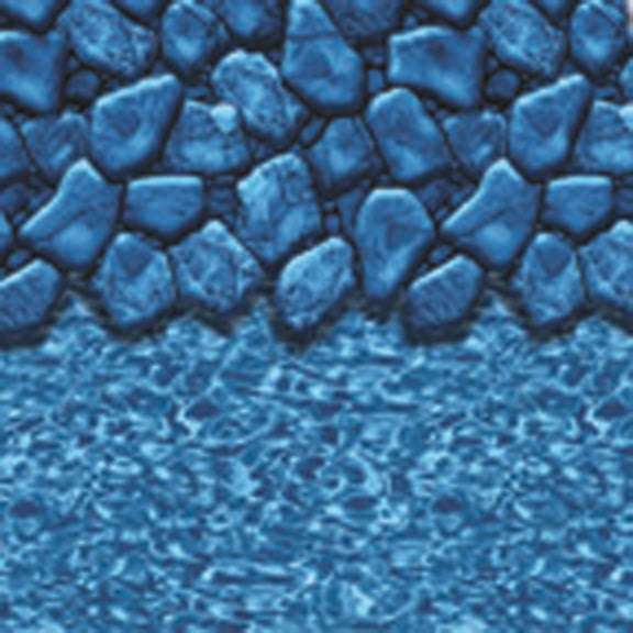 Harris 12'x24' Oval Overlap, Boulder Swirl, 25 Gauge Above Ground Pool Liner