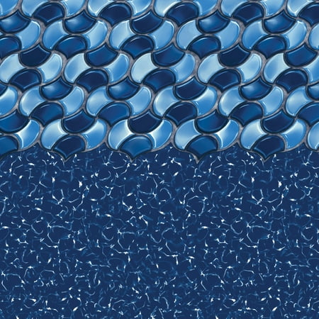 Harris 18' Round Overlap, Rolling Wave, 20 Gauge Above Ground Pool Liner
