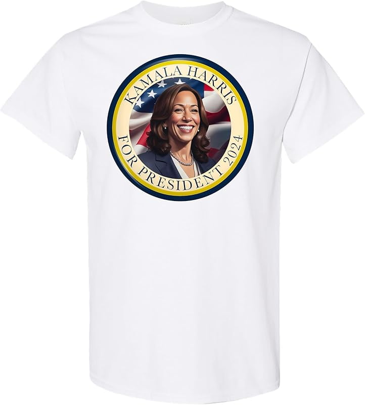 Harris 2024 Presidential Campaign TShirt, USA Election Banner, Garden