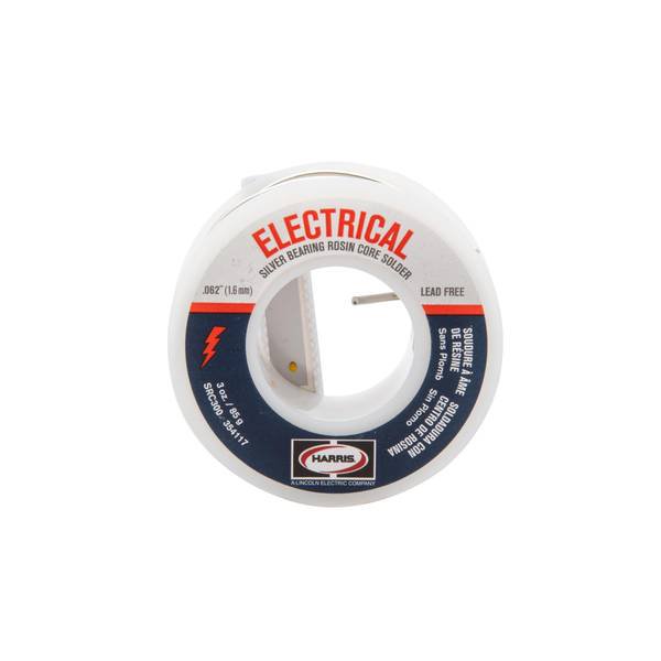 Harris 3 oz Silver Bearing LeadFree Rosin Core Solder