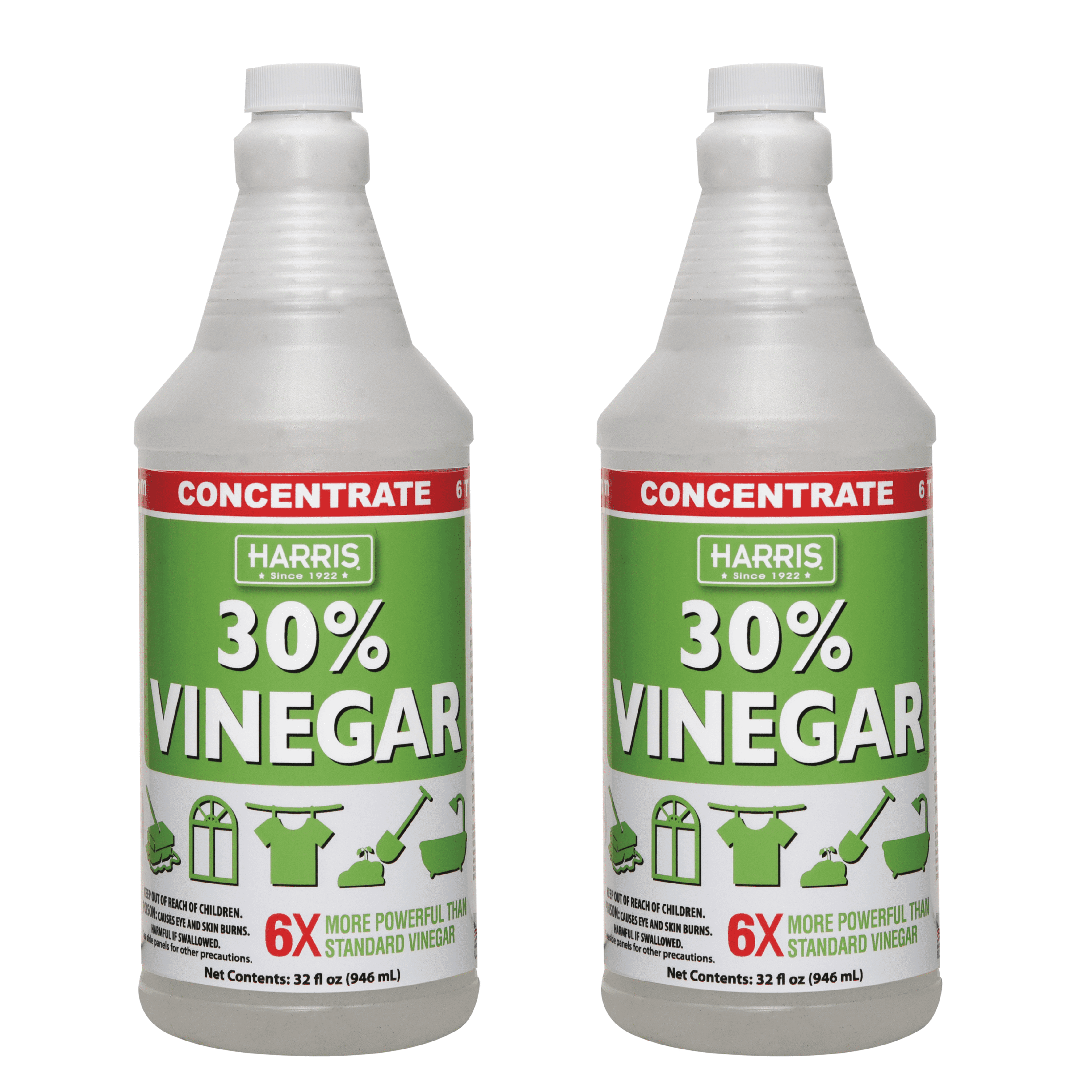 Harris 30 Cleaning Vinegar Concentrate 32oz. 2 Pack