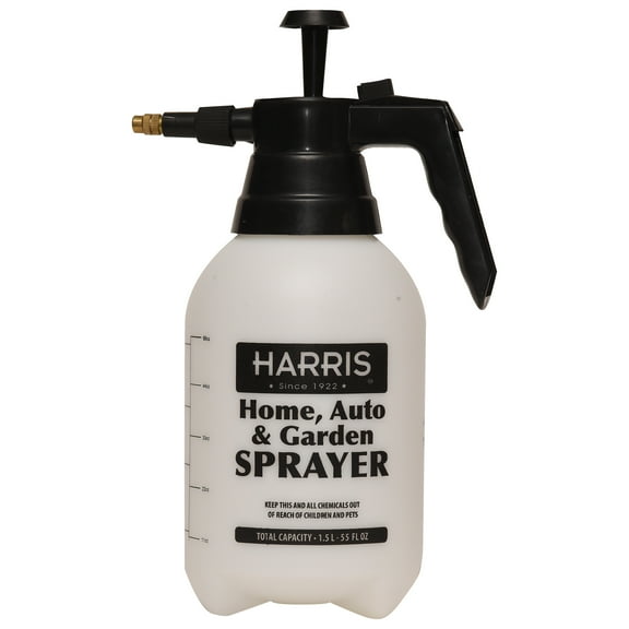 Harris 55 oz Handheld Pump Lawn & Garden Sprayer with adjustable fine mist or jet spray