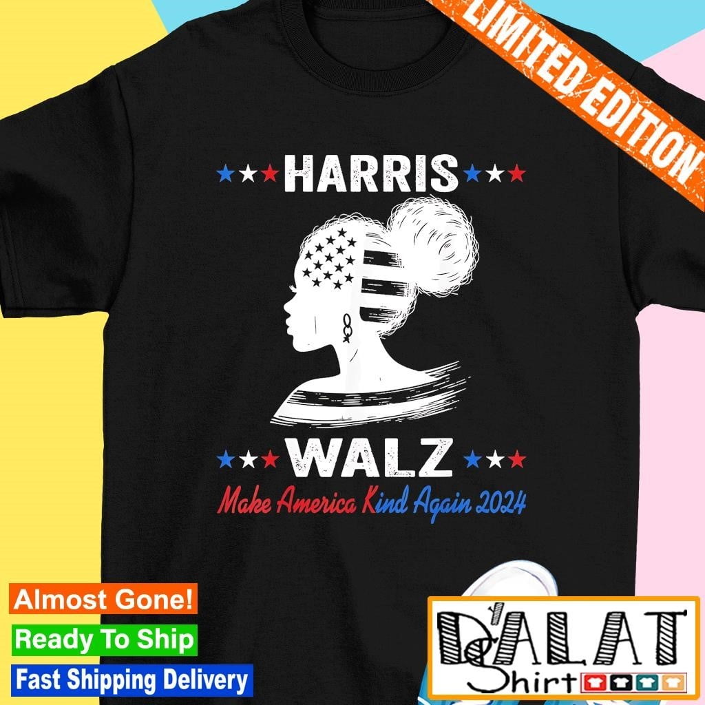 Harris And Walz 2024 Make America Kind Again Shirt