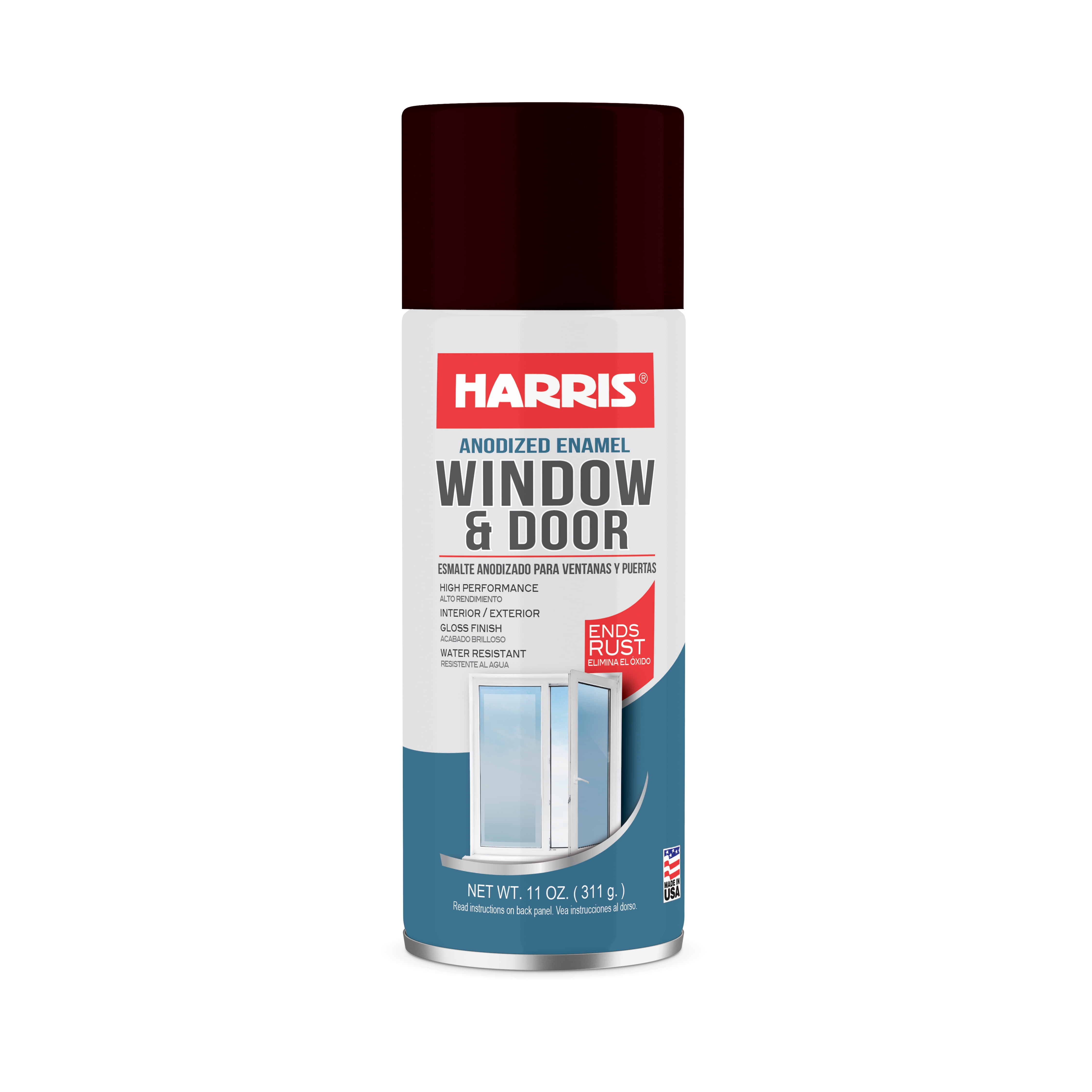 Harris Anodized Enamel Window and Door Bronze Tone Spray Paint 11 oz, 1 Piece