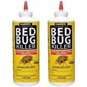 Harris Famous Roach Tablets Bed Bug Killer Powder - Diatomaceous Earth, Fast Kill - 2 Pack, 8oz