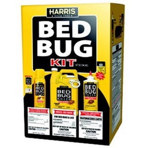 PF Harris Bed Bug Kit Liquid - Pesticide Spray for Bed Bugs - 4 Piece Kit Residential Use, Standard Application