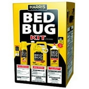 PF Harris Bed Bug Kit Liquid - Pesticide Spray for Bed Bugs - 4 Piece Kit   Residential Use, Standard Application