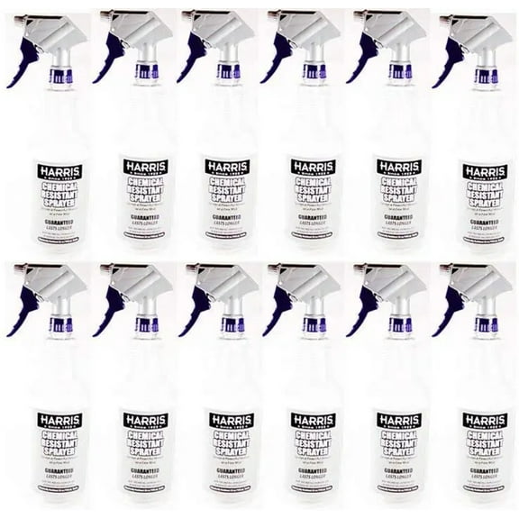 Harris Chemically Resistant Professional Spray Bottle 32 oz. 12CT