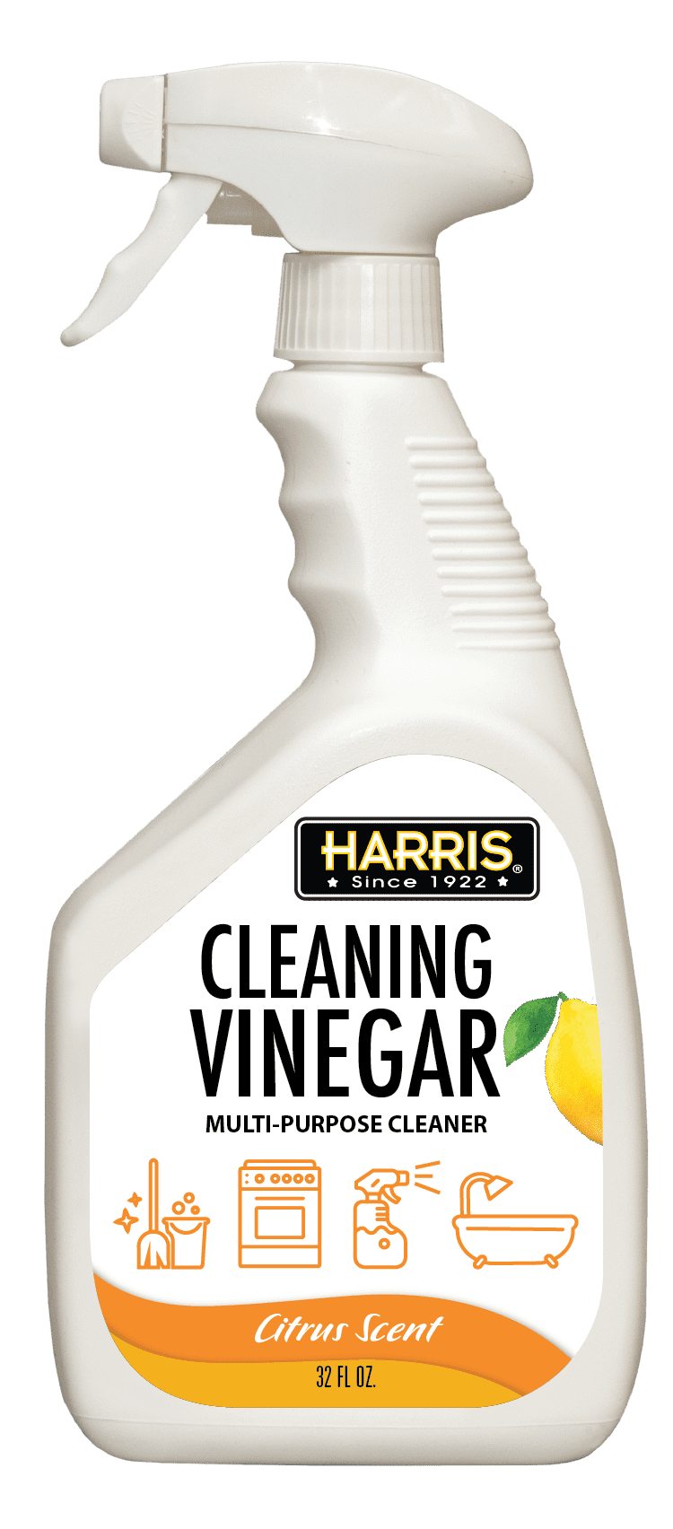 Harris Multi-Purpose Cleaning Vinegar, Citrus Scented, 32 oz