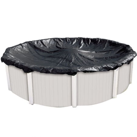 Doheny's Commercial-Grade Winter Pool Covers for Above Ground Pools - 28' Round Mesh - Standard