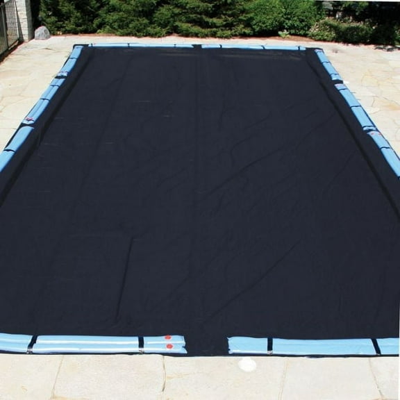 Harris Commercial-Grade Winter Pool Covers for In- Ground Pools - 12' x 24' Solid - 10 Yr.