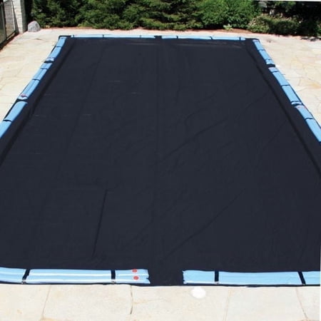 Harris Commercial-Grade Winter Pool Covers for in- Ground Pools - 16' x 34' Solid - 10 Yr.