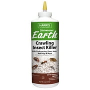 Harris Diatomaceous Earth Crawling Insect Killer, Kills Crawling Bugs & Insects, 8 oz.