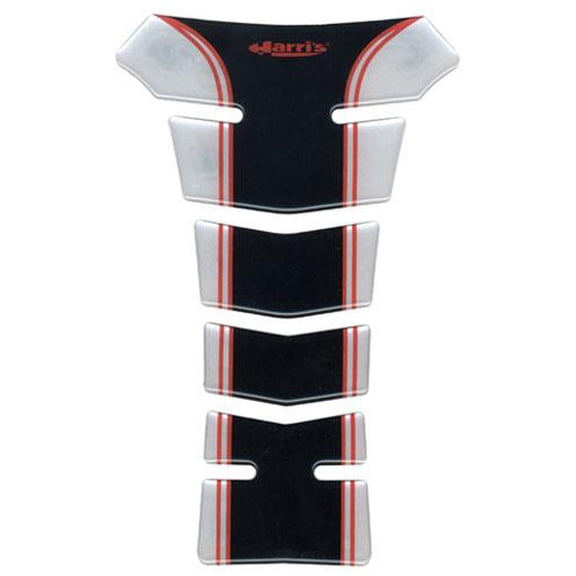 Harris Grips 13902-NB EVO Puzzle Tank Protector - Black/White