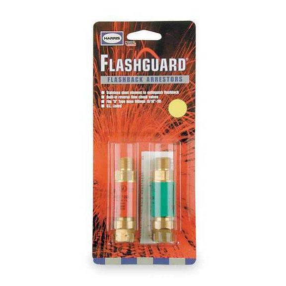 Harris 88-5FBR (R&L) Flash-GuardR Regulator Type Flashback Arrestors No. - HarrisR - 4301651
