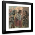 thumbnail image 1 of Harris, Jones & Co 20x22 Black Modern Framed Museum Art Print Titled - Christ and the Blind Man (1891), 1 of 5