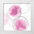 thumbnail image 1 of Harris, Natalie 12x12 White Modern Wood Framed Museum Art Print Titled - Circular Pink I, 1 of 4