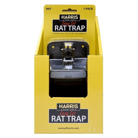 Harris PRT-1 Plastic Rat Trap Reusable 12ea, White