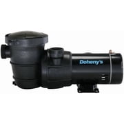 Dohenys 1 HP Above-Ground Swimming Pool Pump, 115V High-Flow Motor, Quiet High-Efficiency Operation, Reinforced Thermoplastic Housing