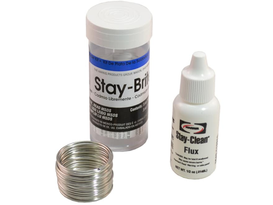 J.W. HARRIS Grobet Stay-Brite High Strength Silver Solder Kit
