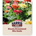 thumbnail image 1 of Harris Seeds 250 F1 Dreamland Zinnia Flower Seeds, Non-GMO, 1 of 6