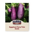 thumbnail image 1 of Harris Seeds - Eggplant Fairy Tale F1 Seeds - Semi-Spineless Plants - 500 Seeds, 1 of 7