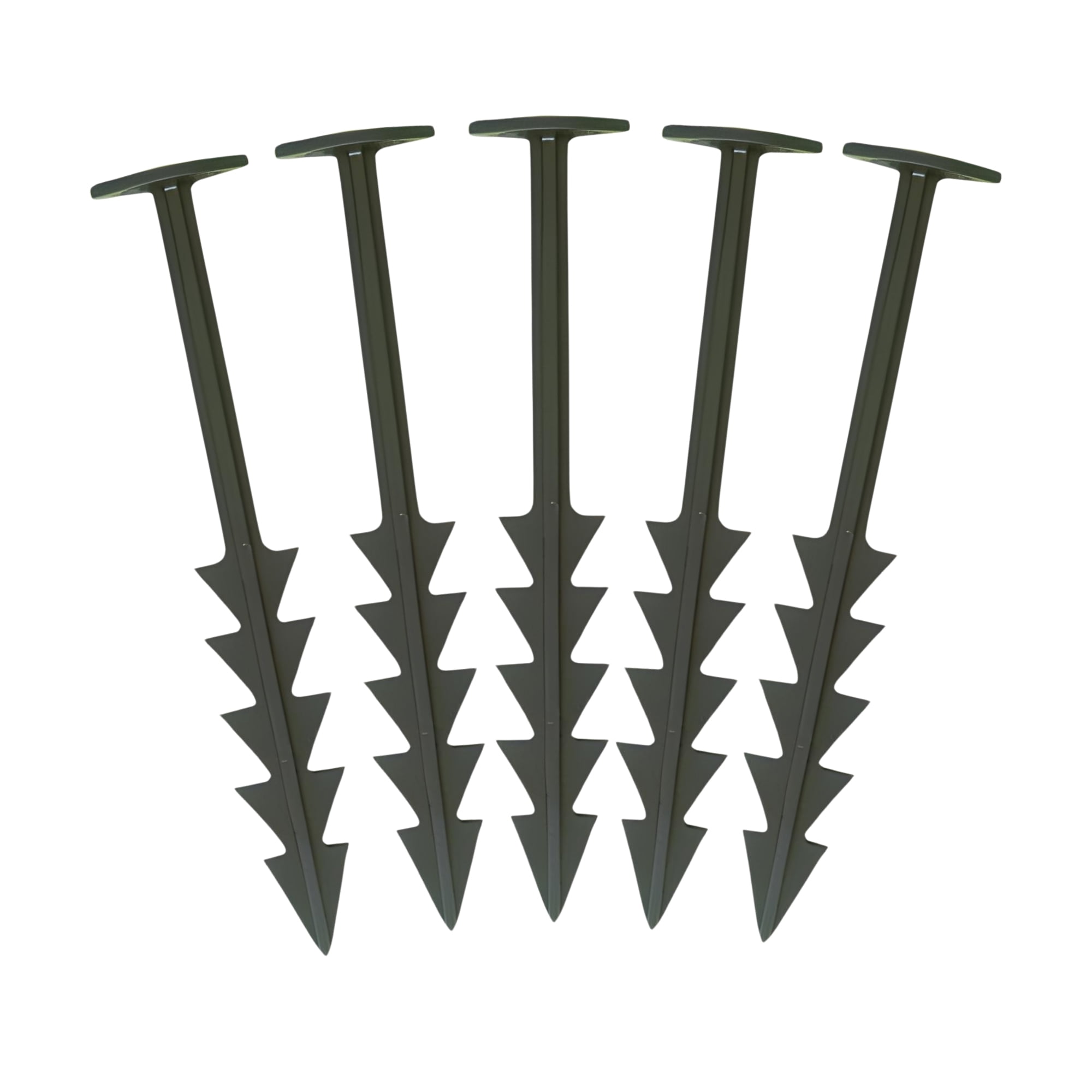 Harris Seeds Large Ground Stakes, Heavy-Duty Plastic Landscape Fabric ...