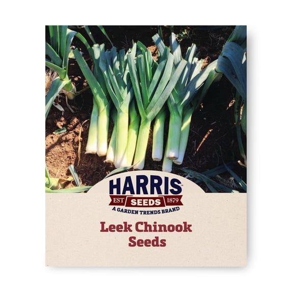 Harris Seeds - Leek Chinook F1 Organic Seeds - 250 Seeds
