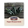 thumbnail image 1 of Harris Seeds - Pepper Marques F1 Seeds - Large Dark Green Fruit - Treated 250 Seeds, 1 of 5