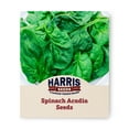 thumbnail image 1 of Harris Seeds - Spinach Seeds - Acadia Organic Variety - Oval Leaves - 50 Seeds, 1 of 5