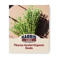 thumbnail image 1 of Harris Seeds - Thyme Seeds Ayelet Organic Culinary Aromatic Flavorful Variety - 50 Seeds, 1 of 5
