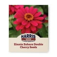 thumbnail image 1 of Harris Seeds - Zinnia Zahara Double Cherry Seeds - Larger Blooms - 25 Seeds, 1 of 5